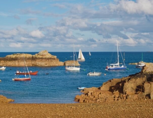 Mer rocher Paimpol