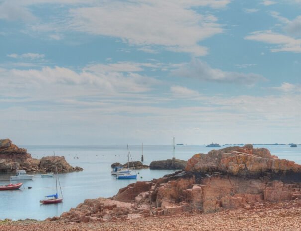 Plage bateaux Paimpol