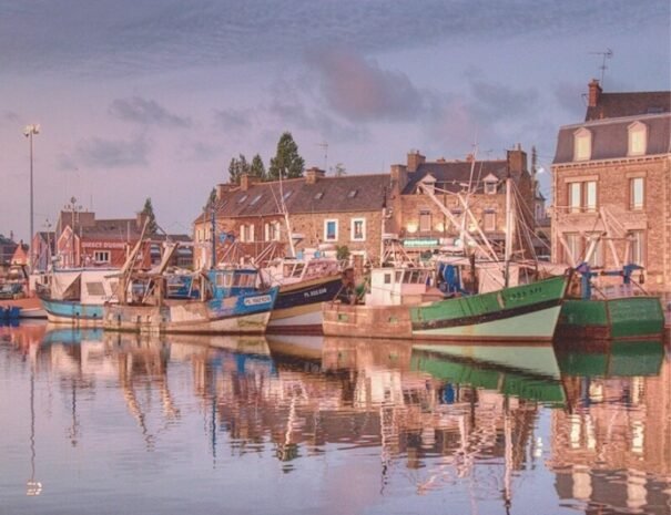 Port Paimpol Coucher de soleil